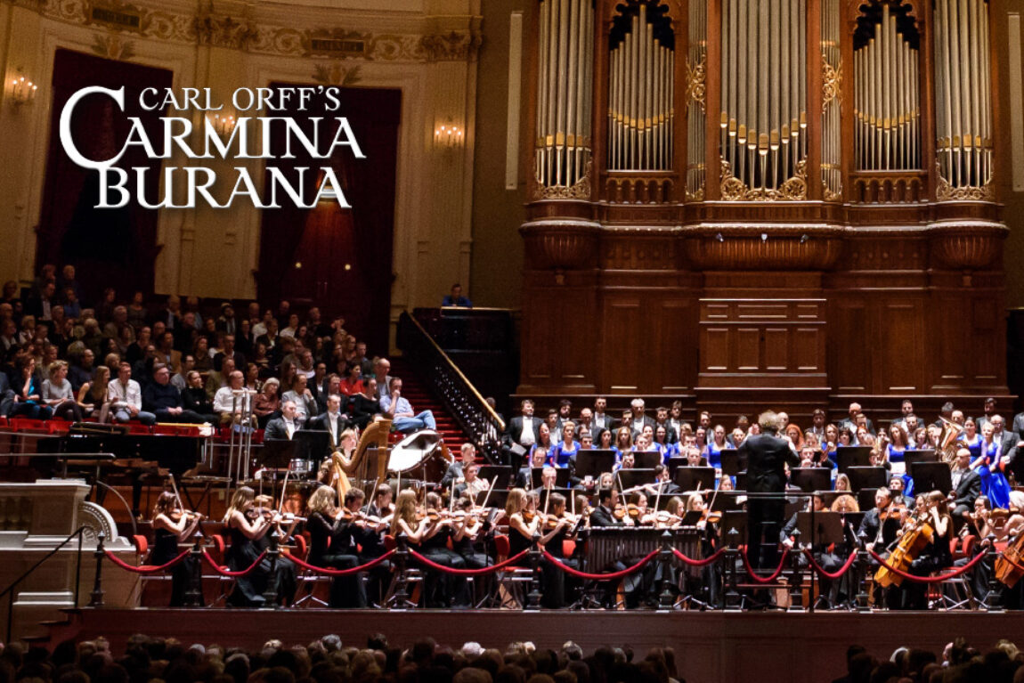 Extra concert Carmina Burana